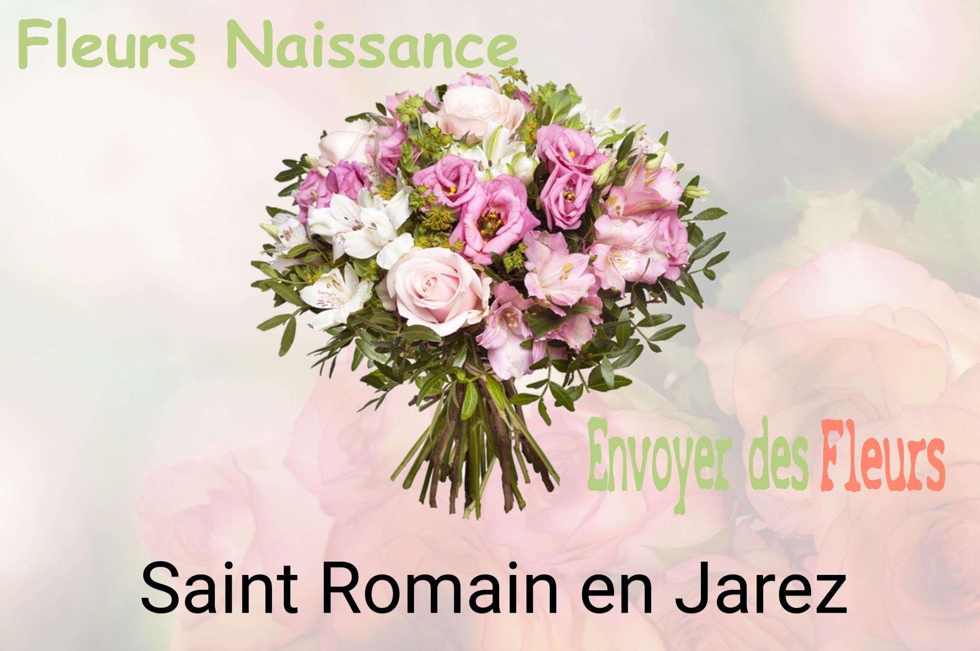 Bouquet de fleurs de naissance livré à Saint-Romain-en-Jarez