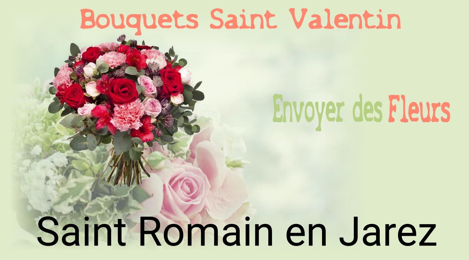 Roses de Saint-Valentin livrées à Saint-Romain-en-Jarez